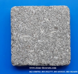 FCM004-101002 หินแกรนิตดำไทย โม่ลบเหลี่ยม