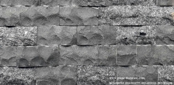 AGN002-1530 จิ๊กซอหินแกรนิตดำหน้ากระแทกล้วน